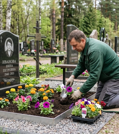 Уход за местом захоронения